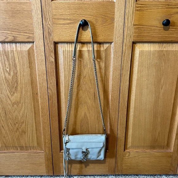 Rebecca Minkoff Mini M.A.C Leather
Crossbody Bag - Khaki - Picture 5 of 6